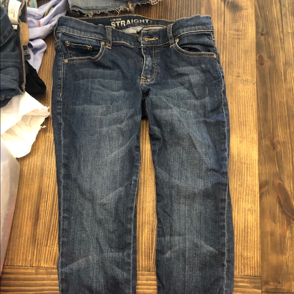 New York & company size 0 crop jeans